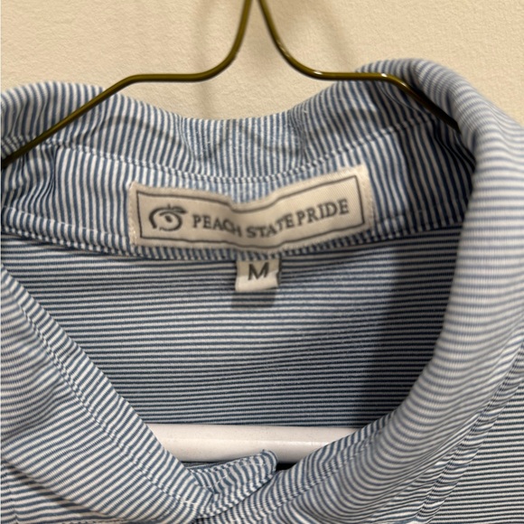 Peach State Pride Striped Polo - Blue - Picture 3 of 4